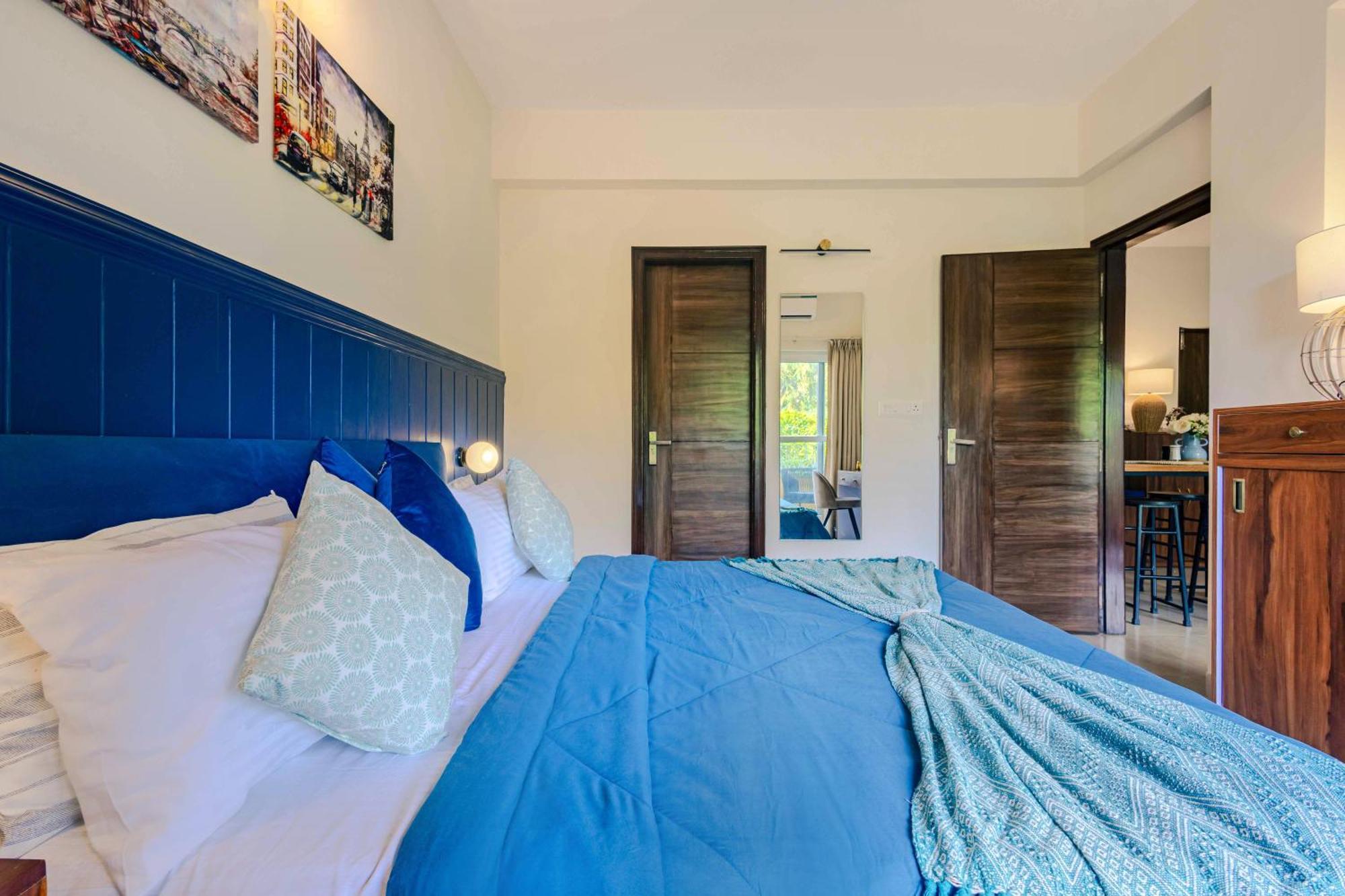 Alaya Stays 1 Bhk With Balcony & Pool - Veera Marina Candolim Dış mekan fotoğraf