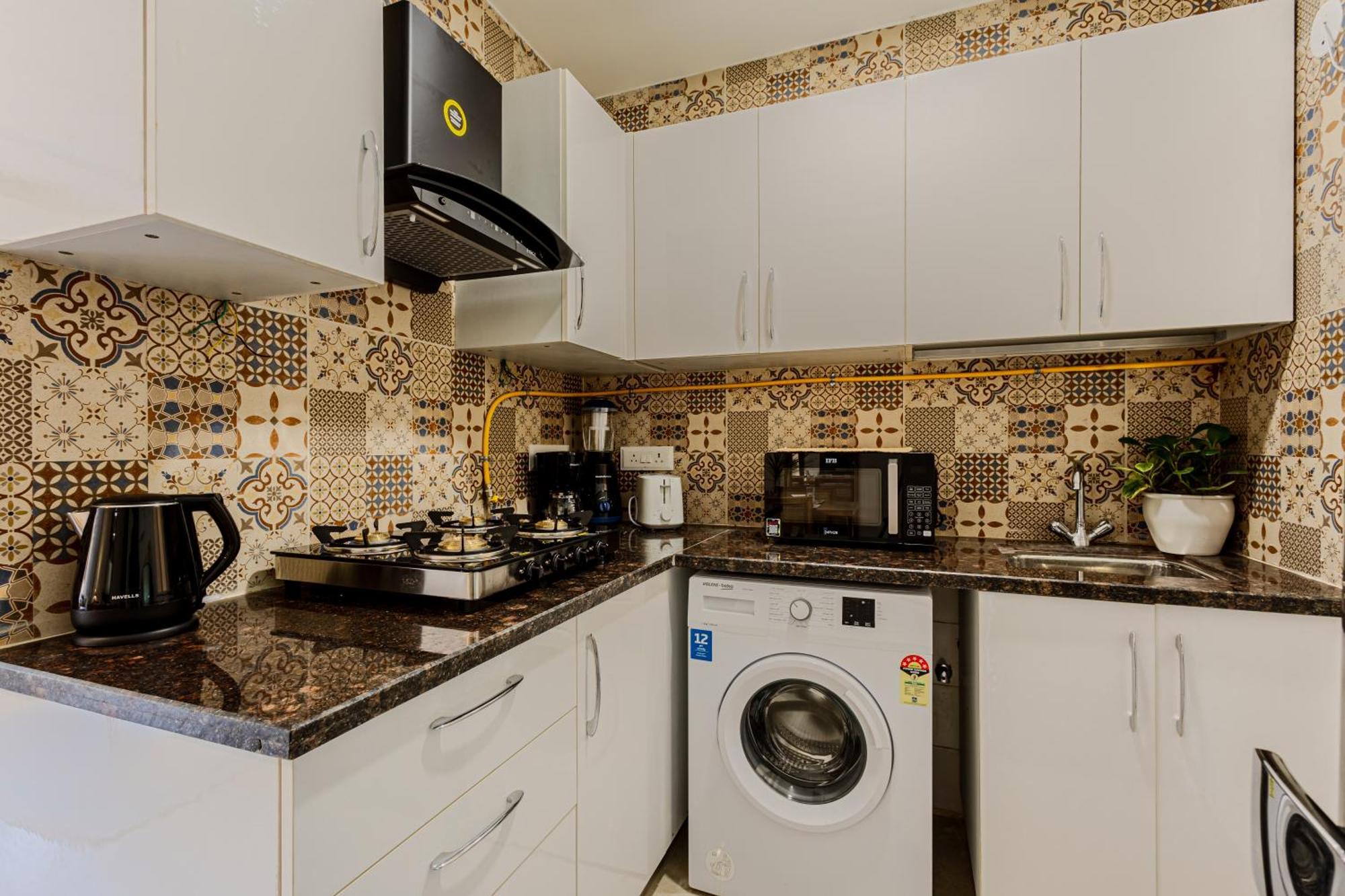 Alaya Stays 1 Bhk With Balcony & Pool - Veera Marina Candolim Dış mekan fotoğraf