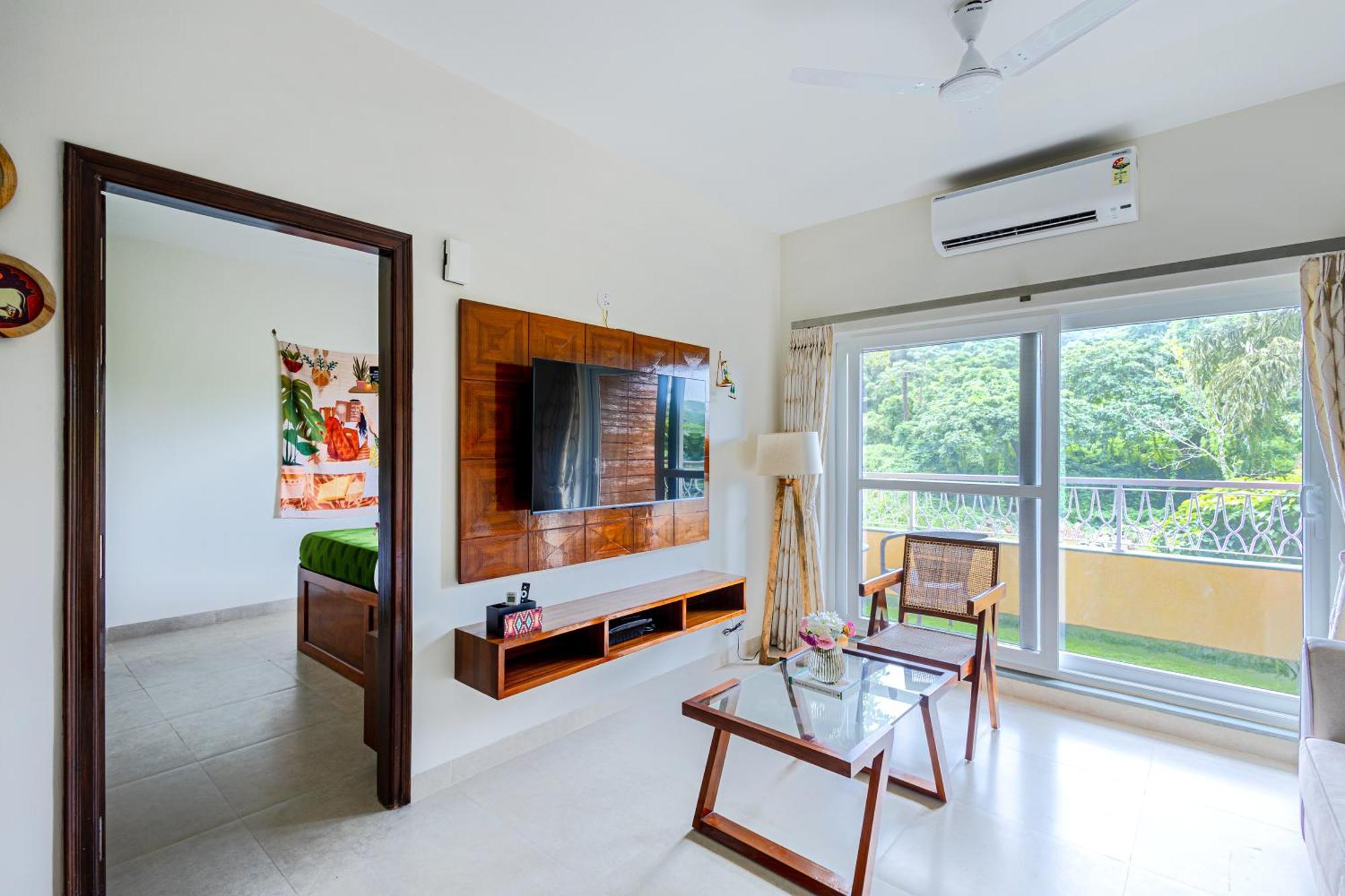 Alaya Stays 1 Bhk With Balcony & Pool - Veera Marina Candolim Dış mekan fotoğraf