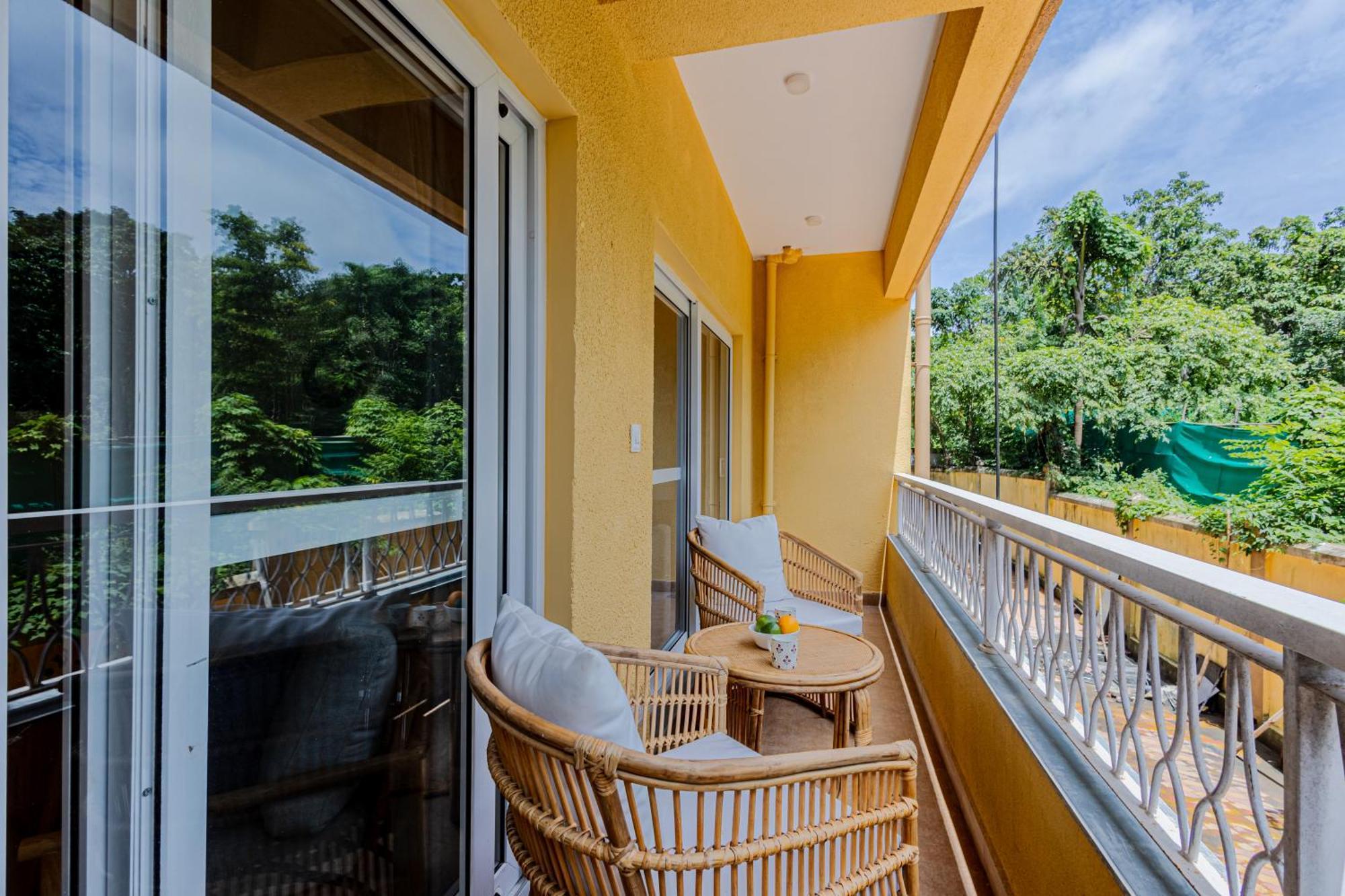 Alaya Stays 1 Bhk With Balcony & Pool - Veera Marina Candolim Dış mekan fotoğraf
