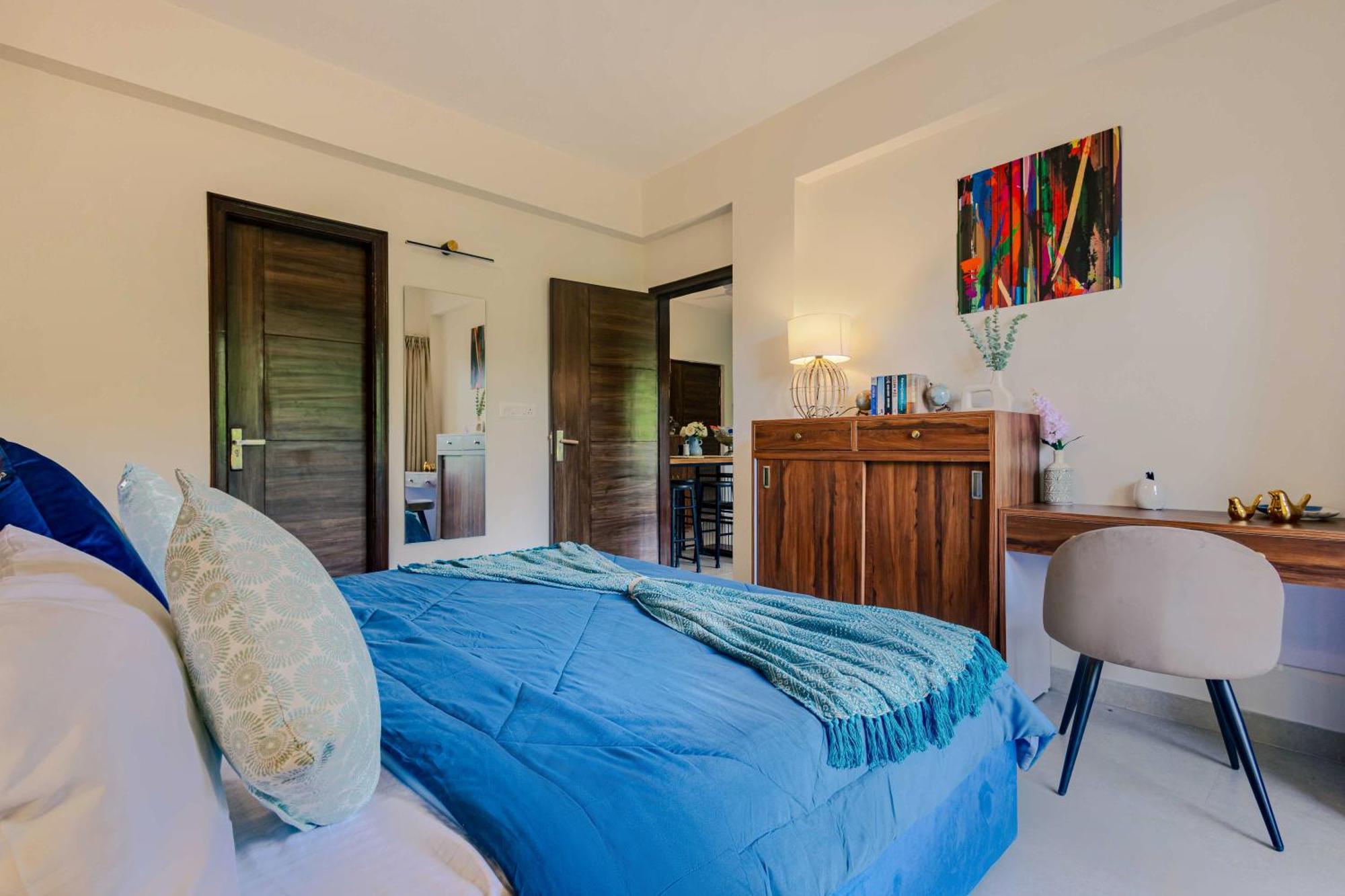 Alaya Stays 1 Bhk With Balcony & Pool - Veera Marina Candolim Dış mekan fotoğraf