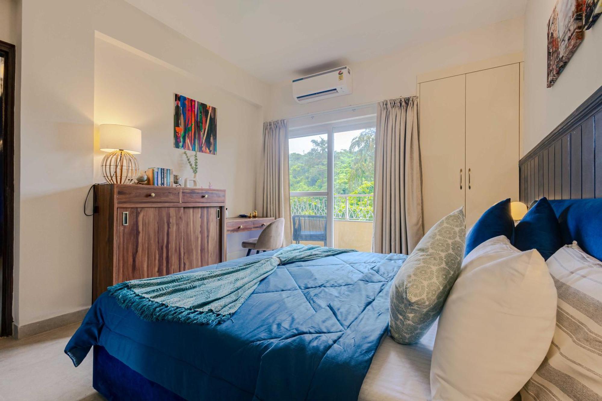 Alaya Stays 1 Bhk With Balcony & Pool - Veera Marina Candolim Dış mekan fotoğraf