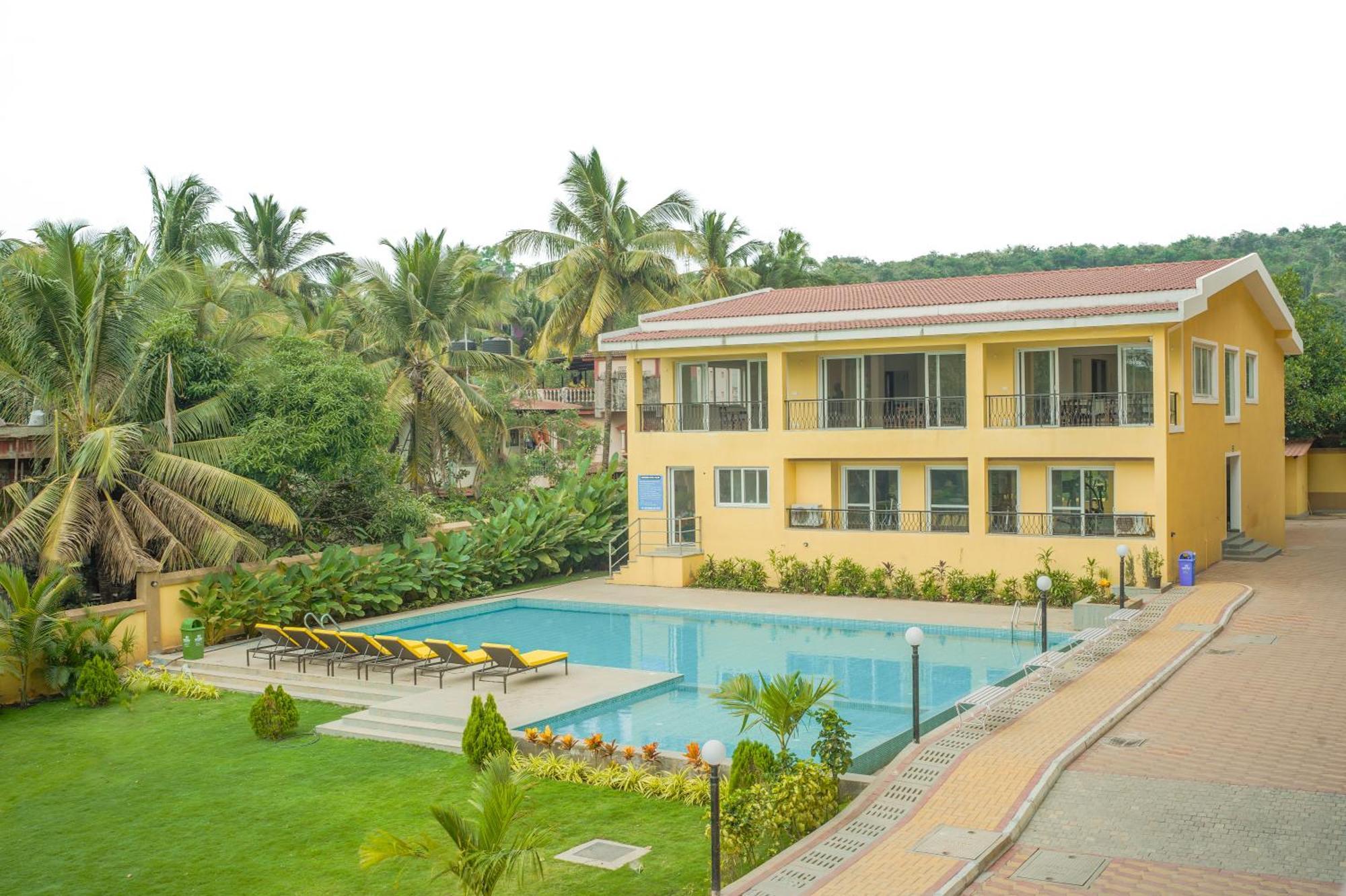 Alaya Stays 1 Bhk With Balcony & Pool - Veera Marina Candolim Dış mekan fotoğraf