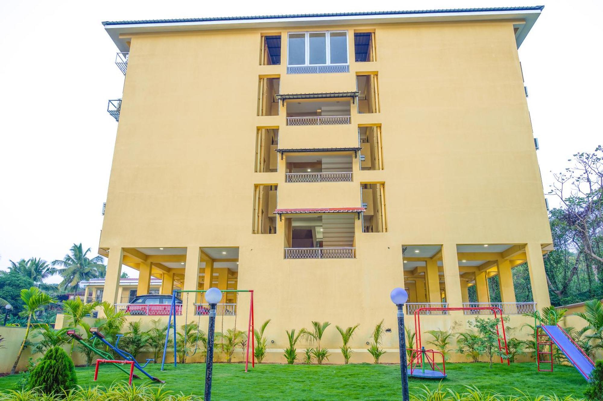 Alaya Stays 1 Bhk With Balcony & Pool - Veera Marina Candolim Dış mekan fotoğraf