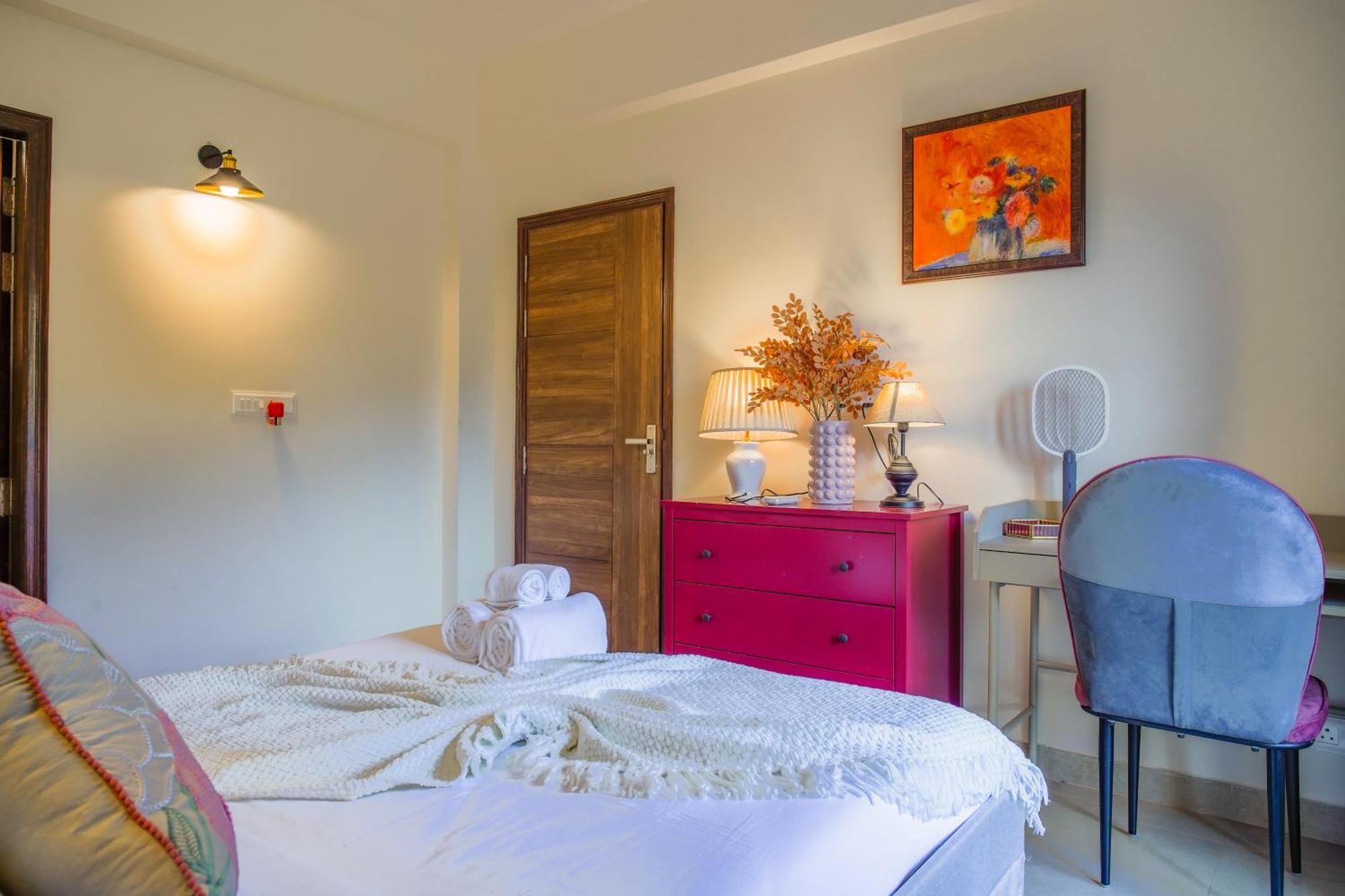 Alaya Stays 1 Bhk With Balcony & Pool - Veera Marina Candolim Dış mekan fotoğraf