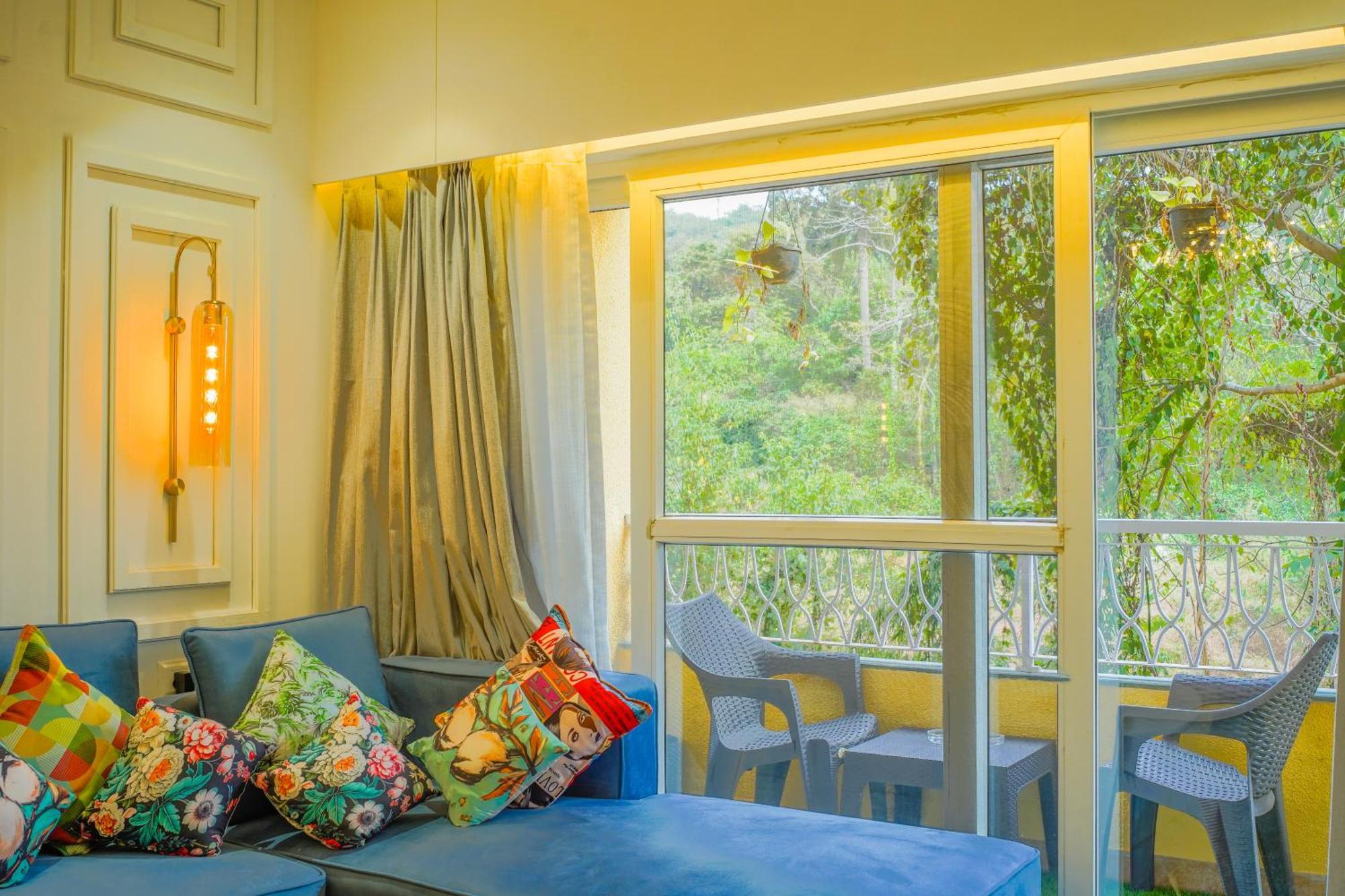 Alaya Stays 1 Bhk With Balcony & Pool - Veera Marina Candolim Dış mekan fotoğraf